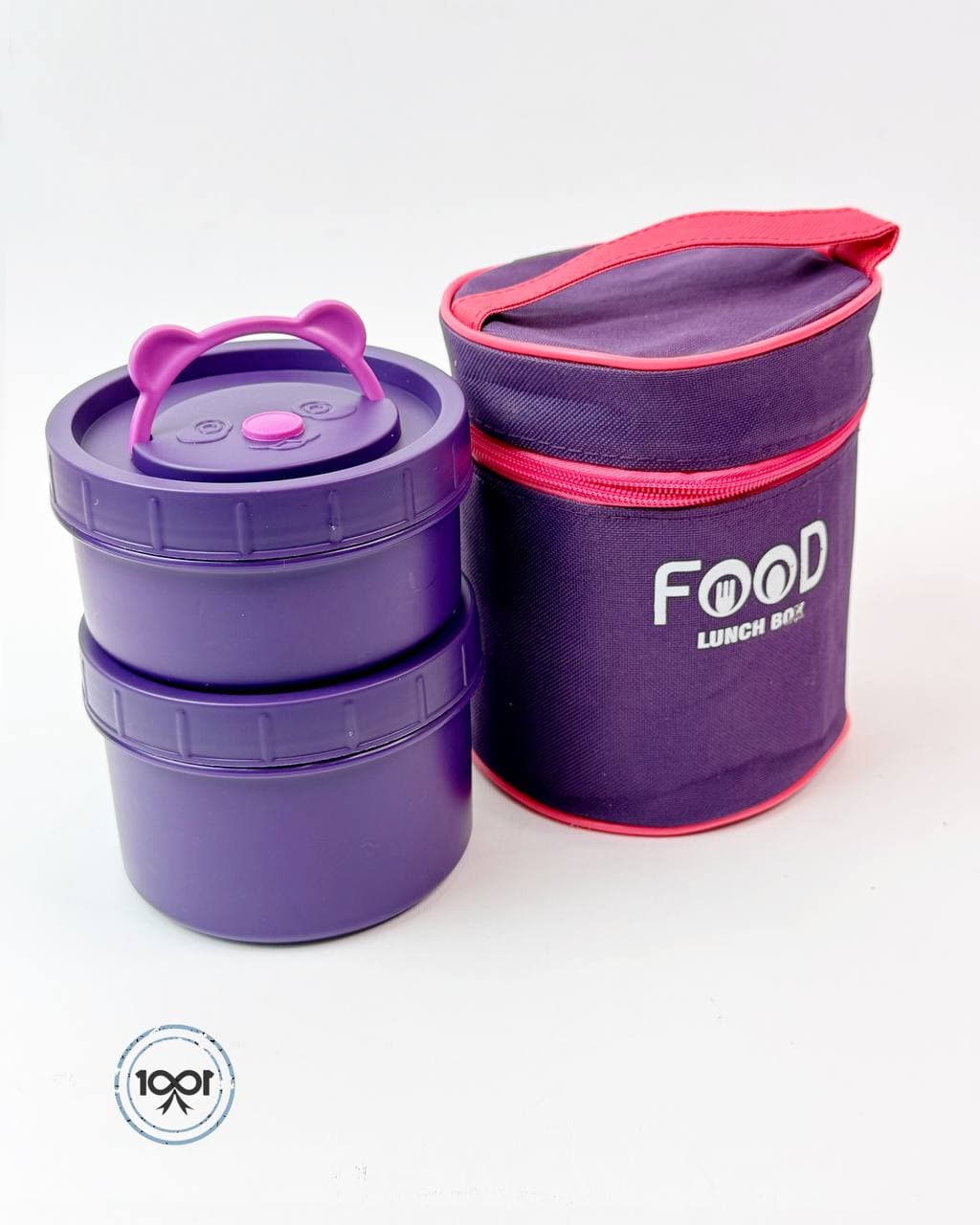 ظرف غذای دوتایی استیل دارای کیف عایق (Lunch Box Bag) — تصویر ۶