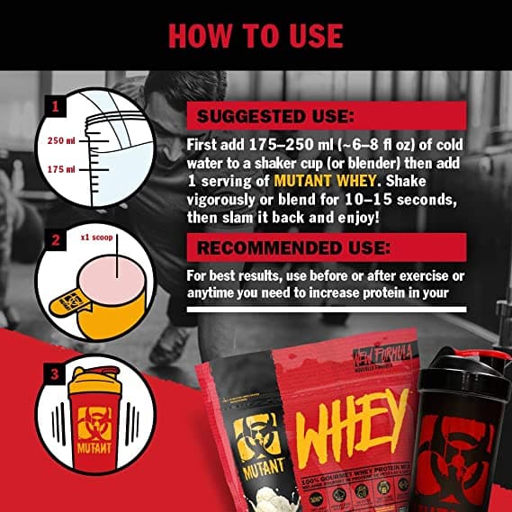 پروتئین وی موتانت 4.54 کیلوگرم Mutant Whey — تصویر ۷