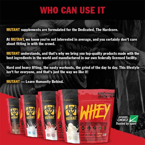 پروتئین وی موتانت 4.54 کیلوگرم Mutant Whey — تصویر ۳