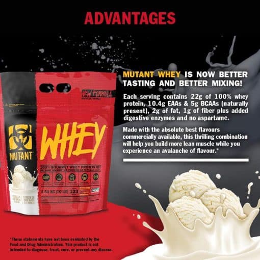 پروتئین وی موتانت 4.54 کیلوگرم Mutant Whey — تصویر ۹