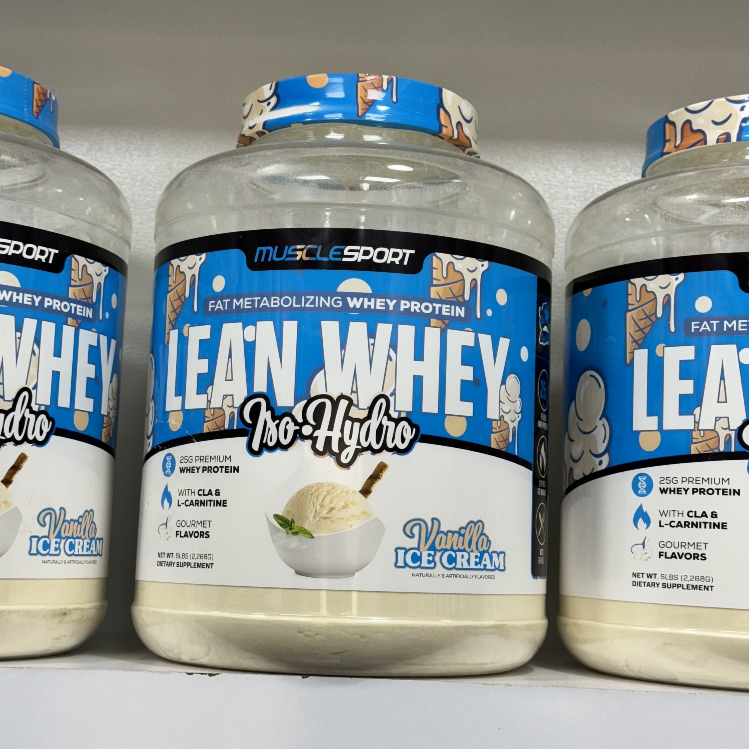 پروتئین لین وی ایزوله هیدرولیزه ماسل اسپرت LEAN WHEY ISO HYDRO