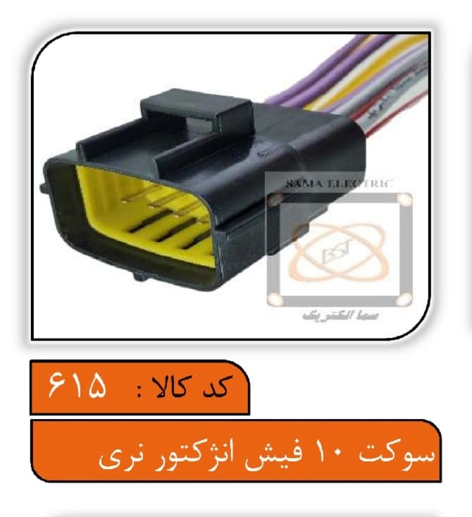سوکت ده فیش انژکتور نری