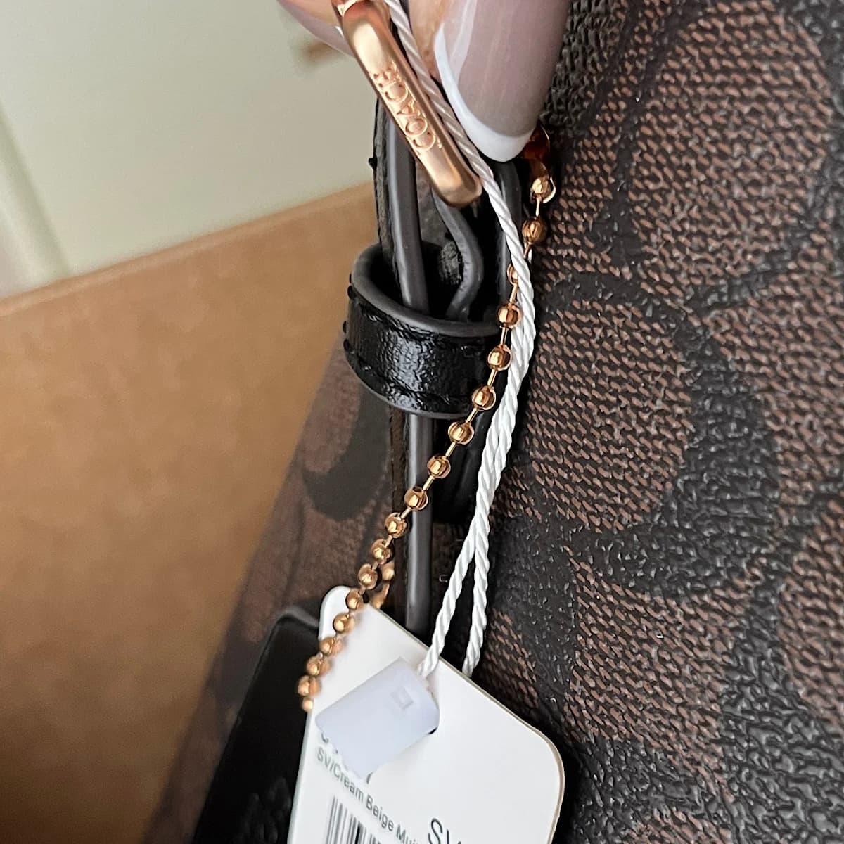 کیف کوچ (Coach mollie bag) — تصویر ۷