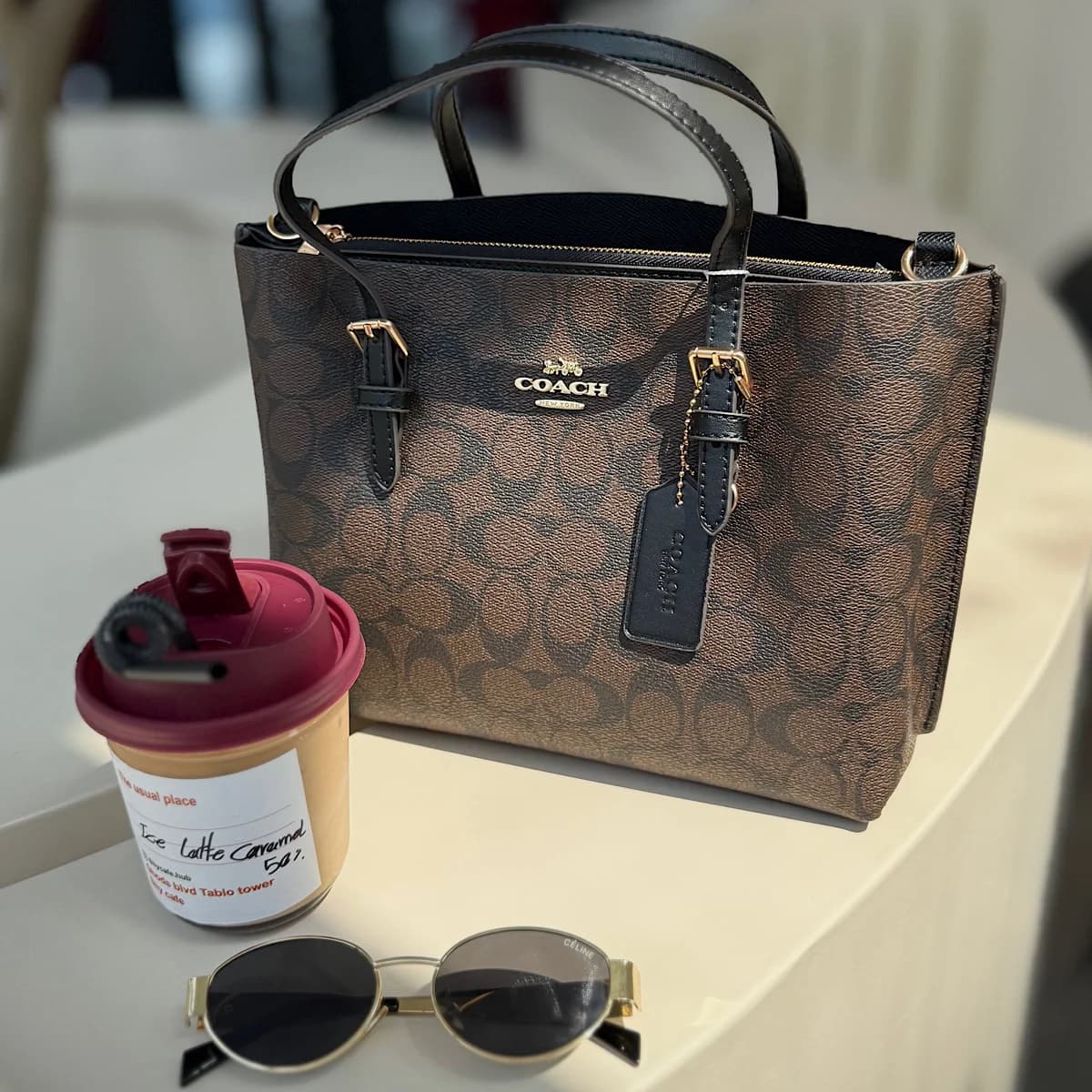 کیف کوچ (Coach mollie bag) — تصویر ۹