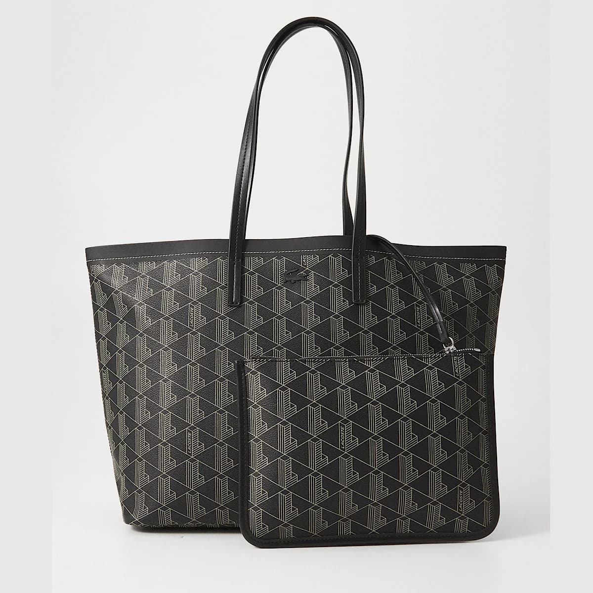 کیف لاگوست توت بگ Lacost Zely Black Tote Bag — تصویر ۲