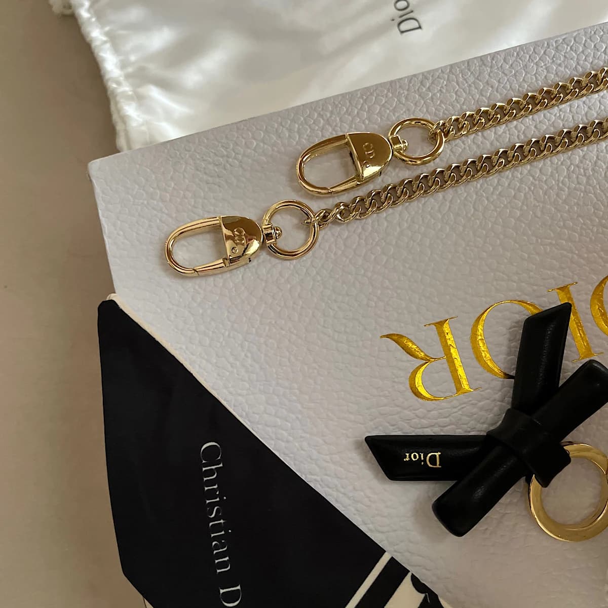 کیف دیور (Dior lambskin cannage lady bag) — تصویر ۳