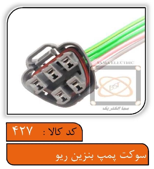 سوکت پمپ بنزین ریو