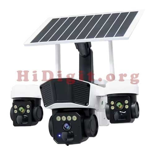 دوربین اسپیددام خورشیدی چرخشی سیمکارتی سه لنز SPIX-S232AS — تصویر ۸