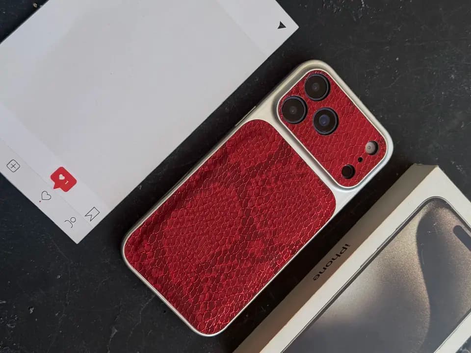 قاب Red python آیفون — تصویر ۸