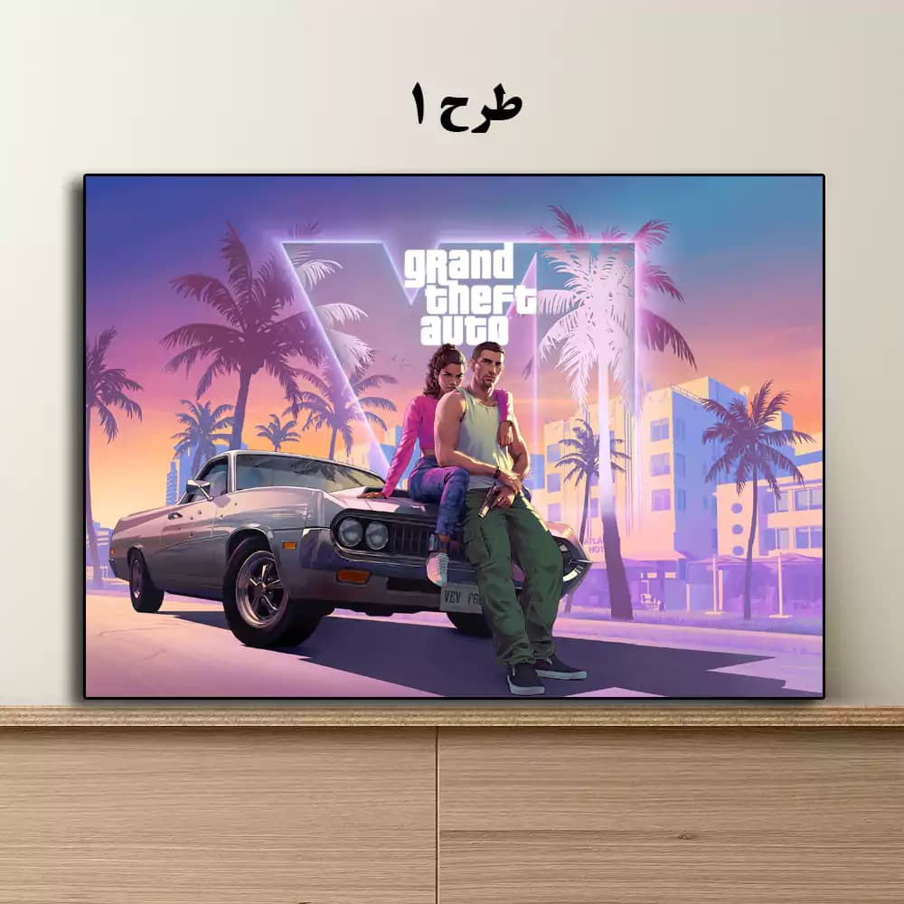 تابلو بازی GTA VI