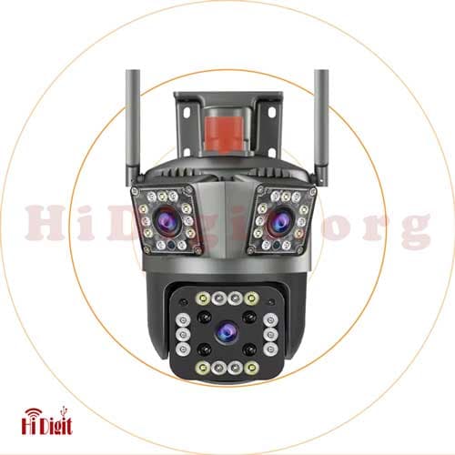 دوربین چرخشی سیمکارتی سه لنز P50