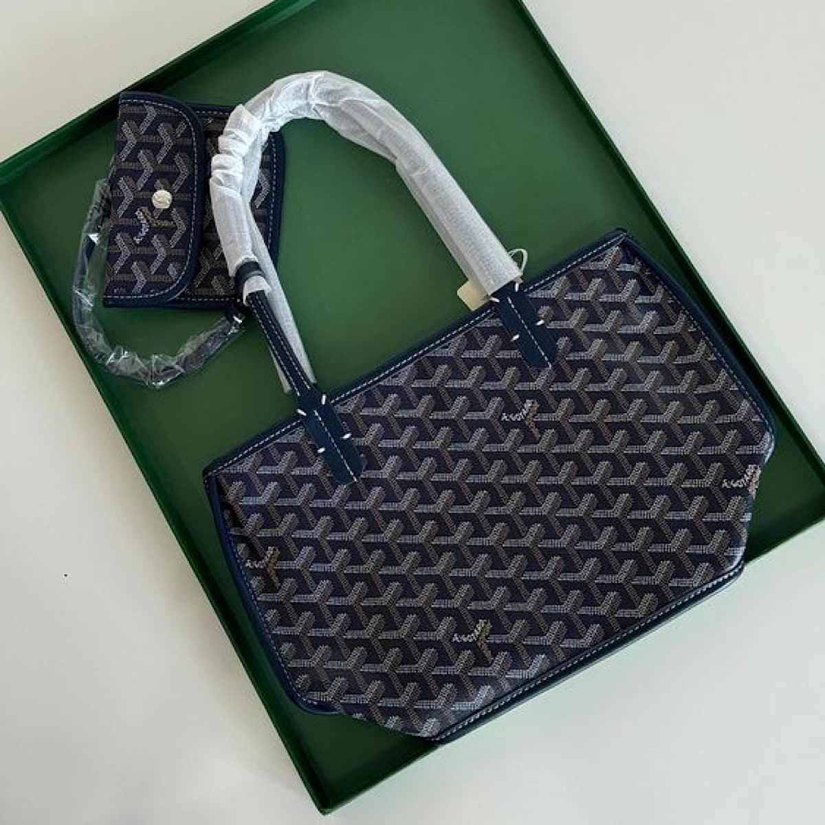 کیف گویارد Goyard Anjou Navy Tote Bag