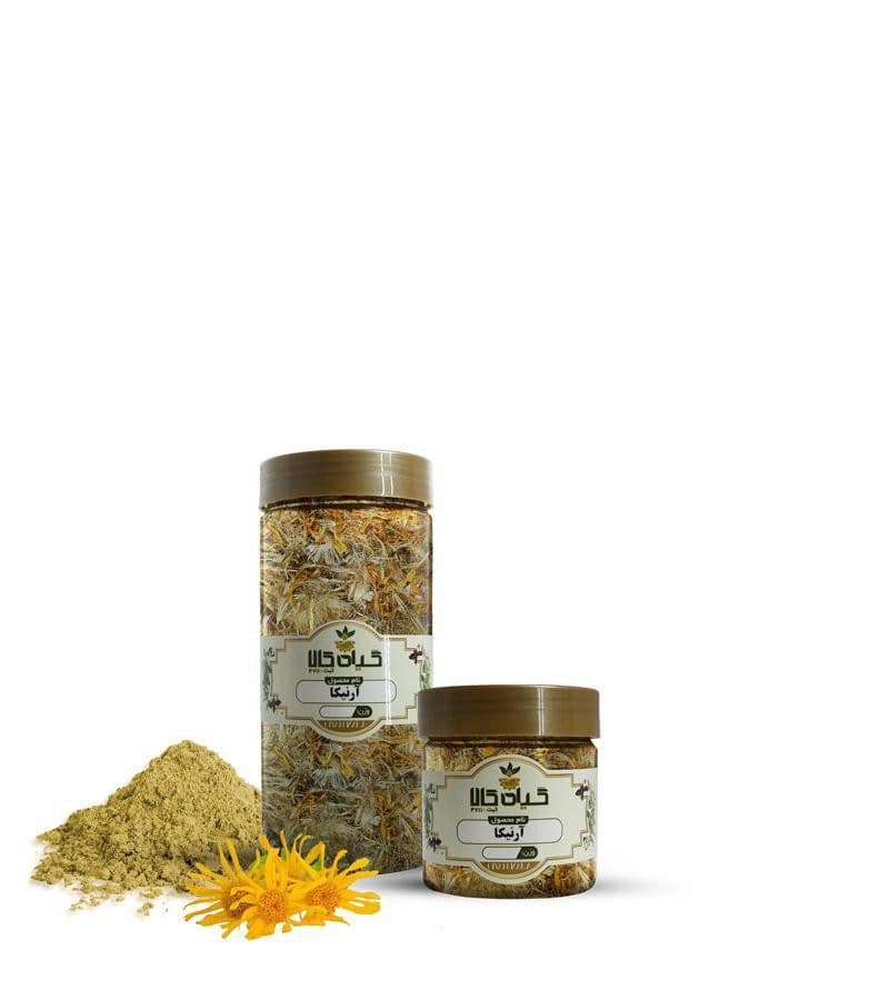 گل آرنیکا خشک یا پودری بسته بندی