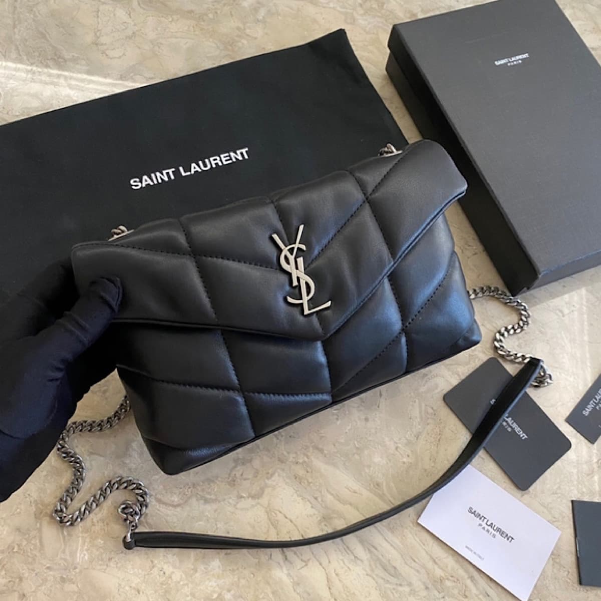 کیف ایوسن لورن (Saint Laurent Loulou bag) — تصویر ۵