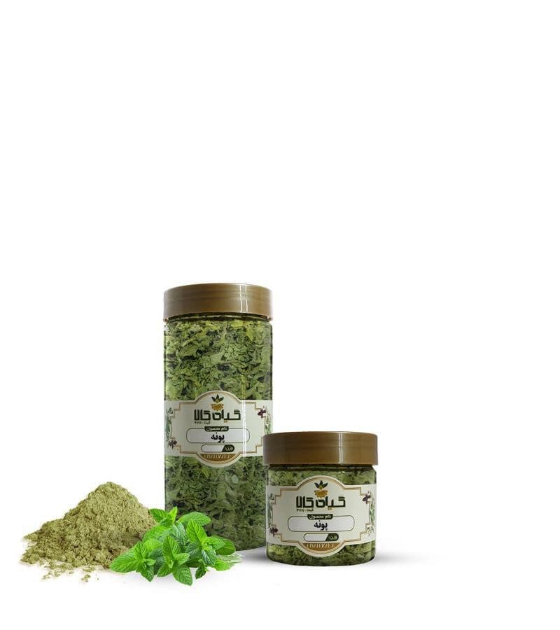 گیاه پونه خشک یا پودری بسته بندی