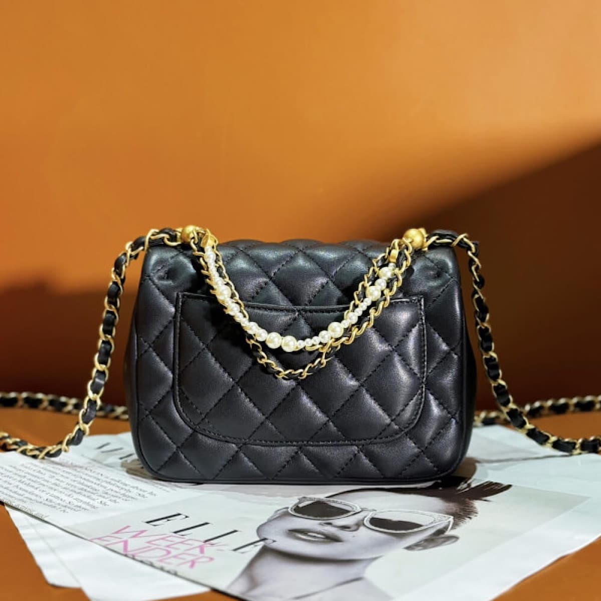 کیف برند شنل سوپر مستر کوالیتی (Chanel Pearls Bag) — تصویر ۷
