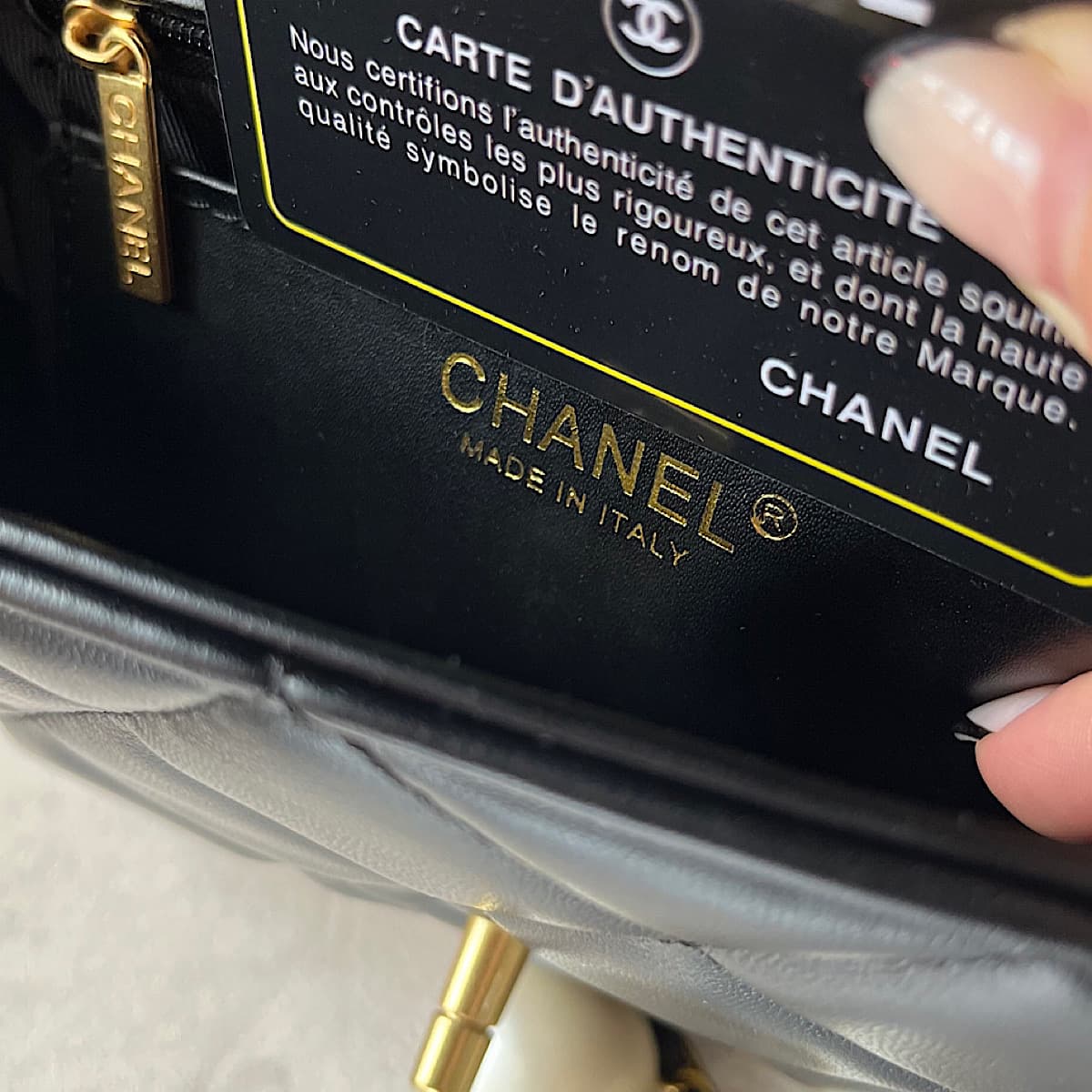 کیف برند شنل سوپر مستر کوالیتی (Chanel Pearls Bag) — تصویر ۸