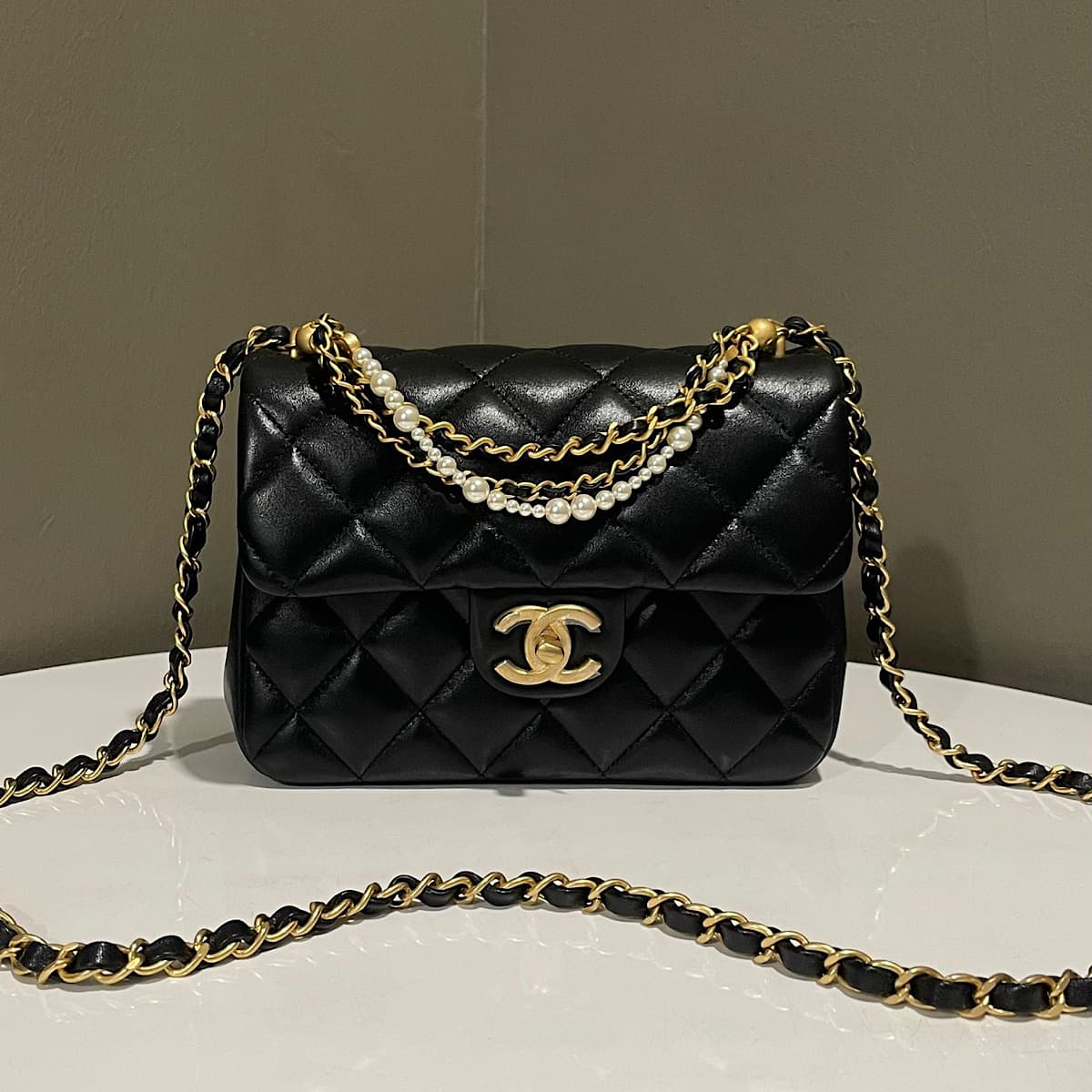 کیف برند شنل سوپر مستر کوالیتی (Chanel Pearls Bag)