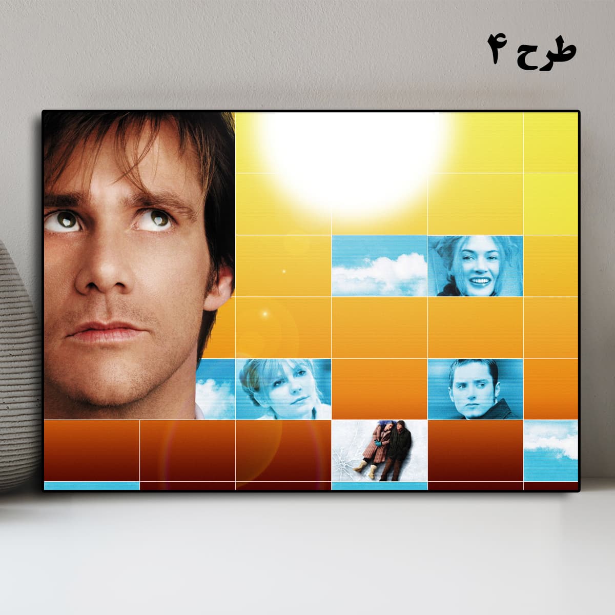 تابلو Eternal Sunshine of the Spotless Mind طرح 4 40×30 روی شاسی