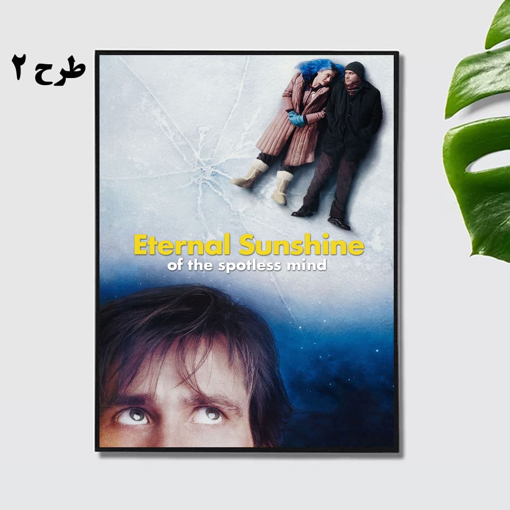 تابلو Eternal Sunshine of the Spotless Mind طرح 2 30×20 روی شاسی