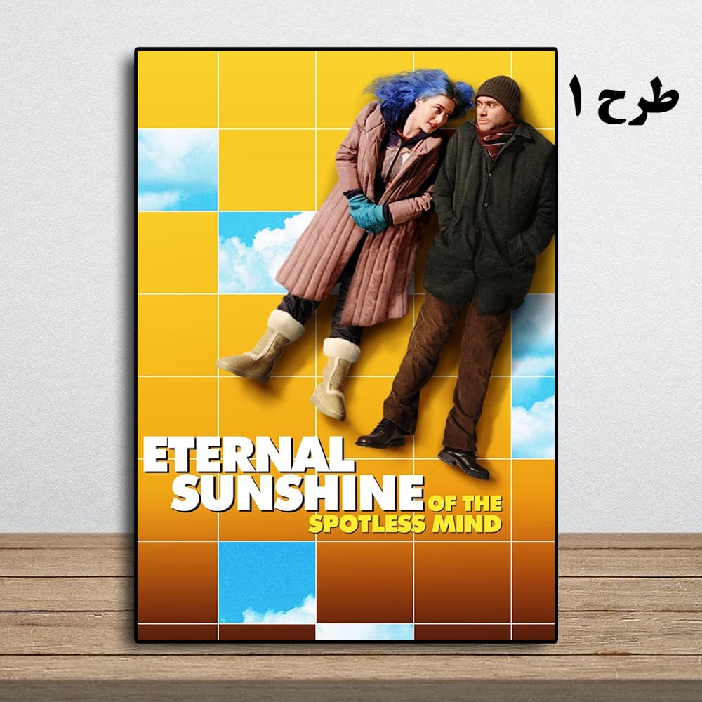 تابلو Eternal Sunshine of the Spotless Mind طرح 1 30×20 روی شاسی