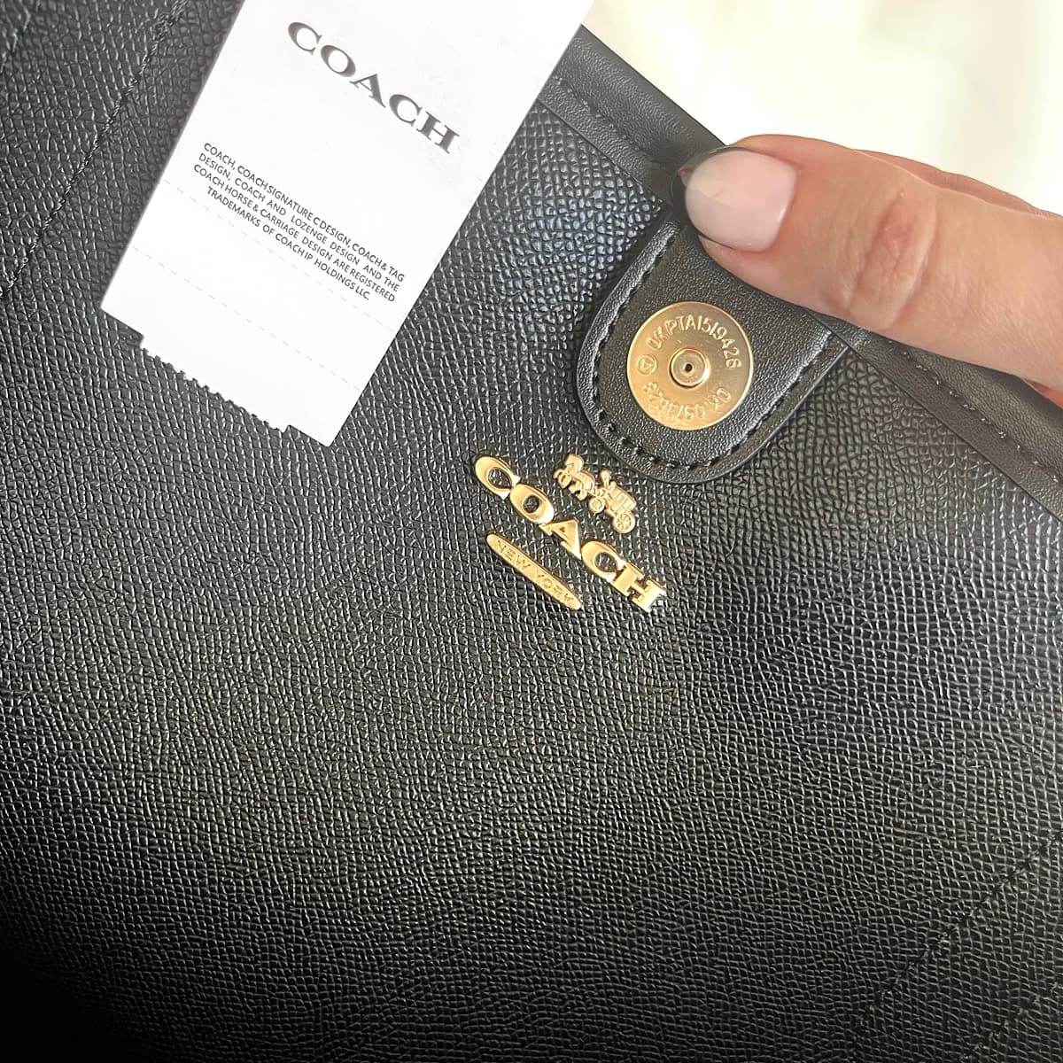 کیف کوچ توت بگ (Coach Tote Bag) — تصویر ۷