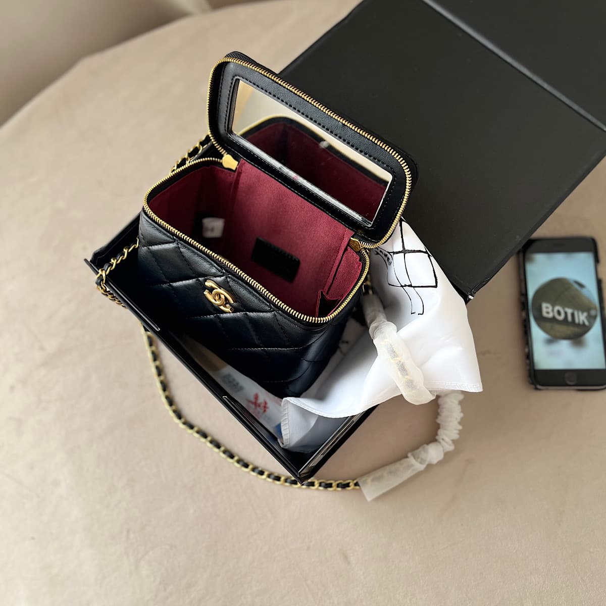 کیف شنل سوپر مستر کوالیتی (Chanel Vanity Bag) — تصویر ۶