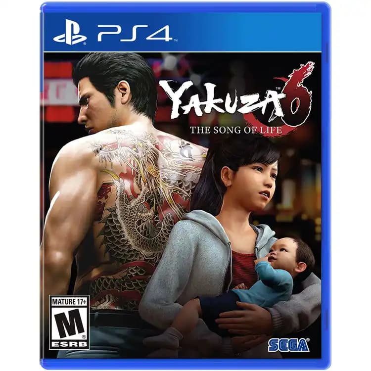 بازی Yakuza 6 The Song of Life برای PS4 (کارکرده)