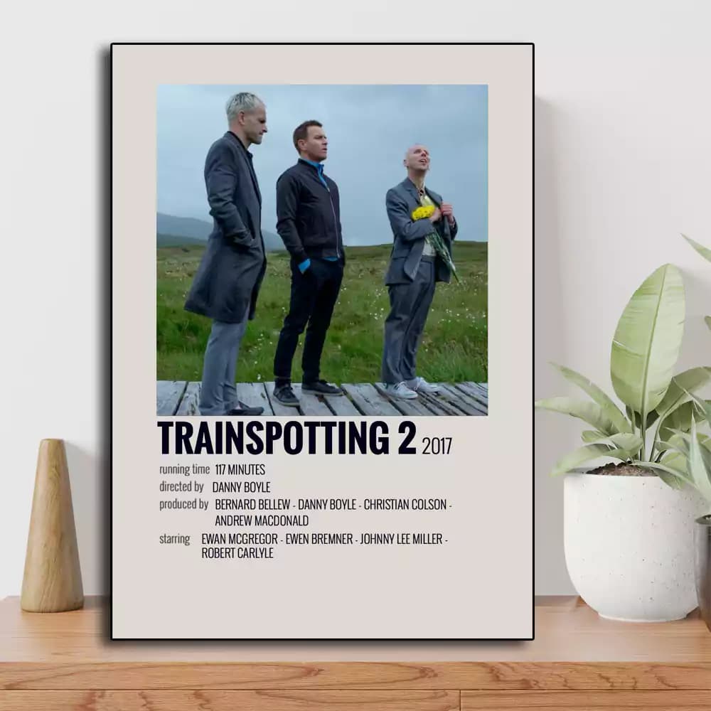تابلو مینیمال فیلم Trainspotting 2 2017