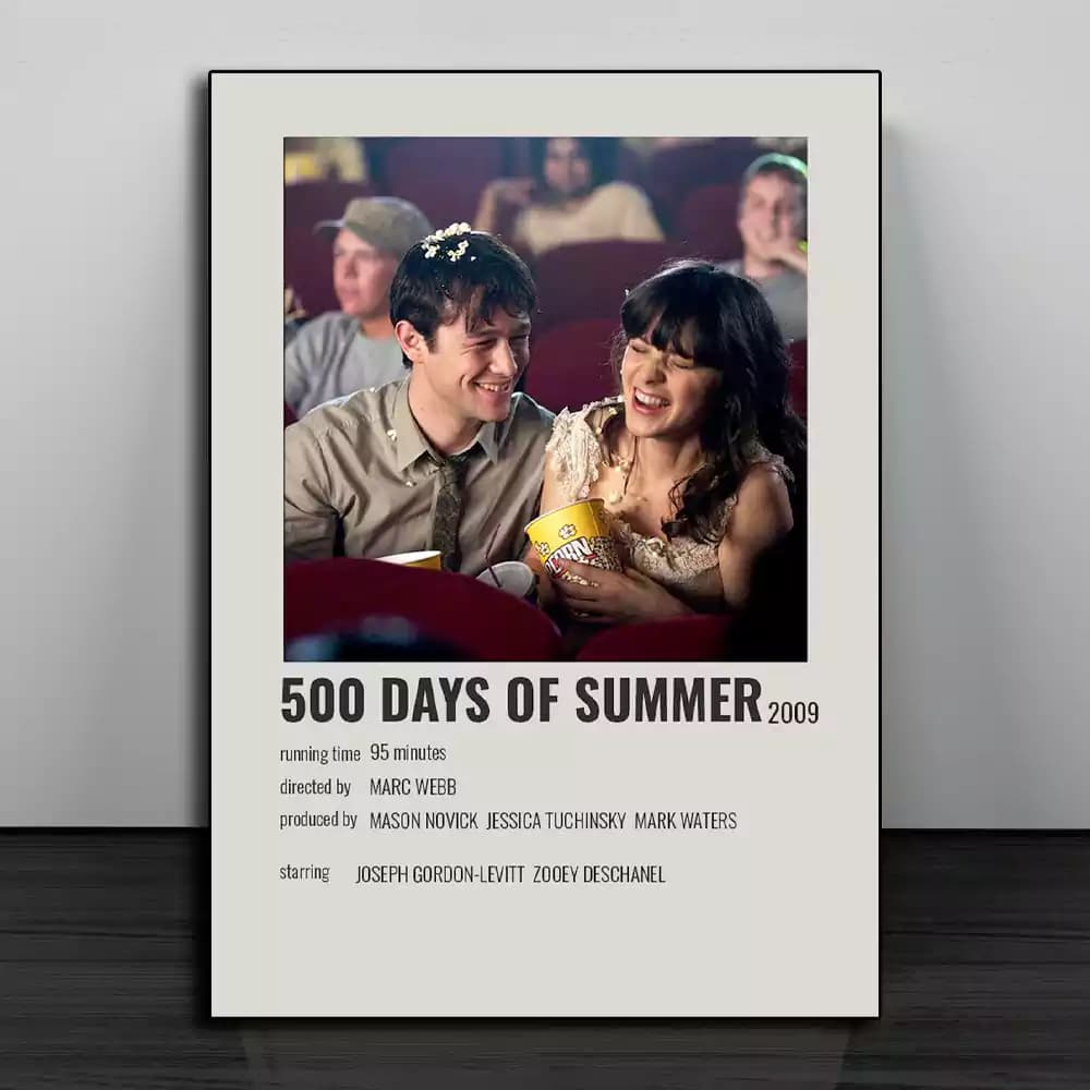 تابلو مینیمال فیلم 500Days of Summer 2009
