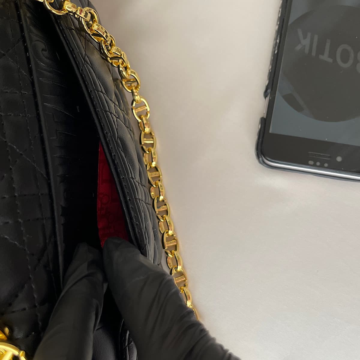 کیف دیور (Dior Caro Bag) — تصویر ۵