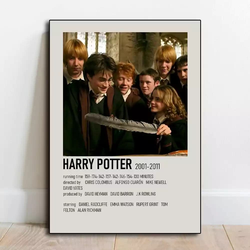 تابلو مینیمال کالکشن Harry Potter