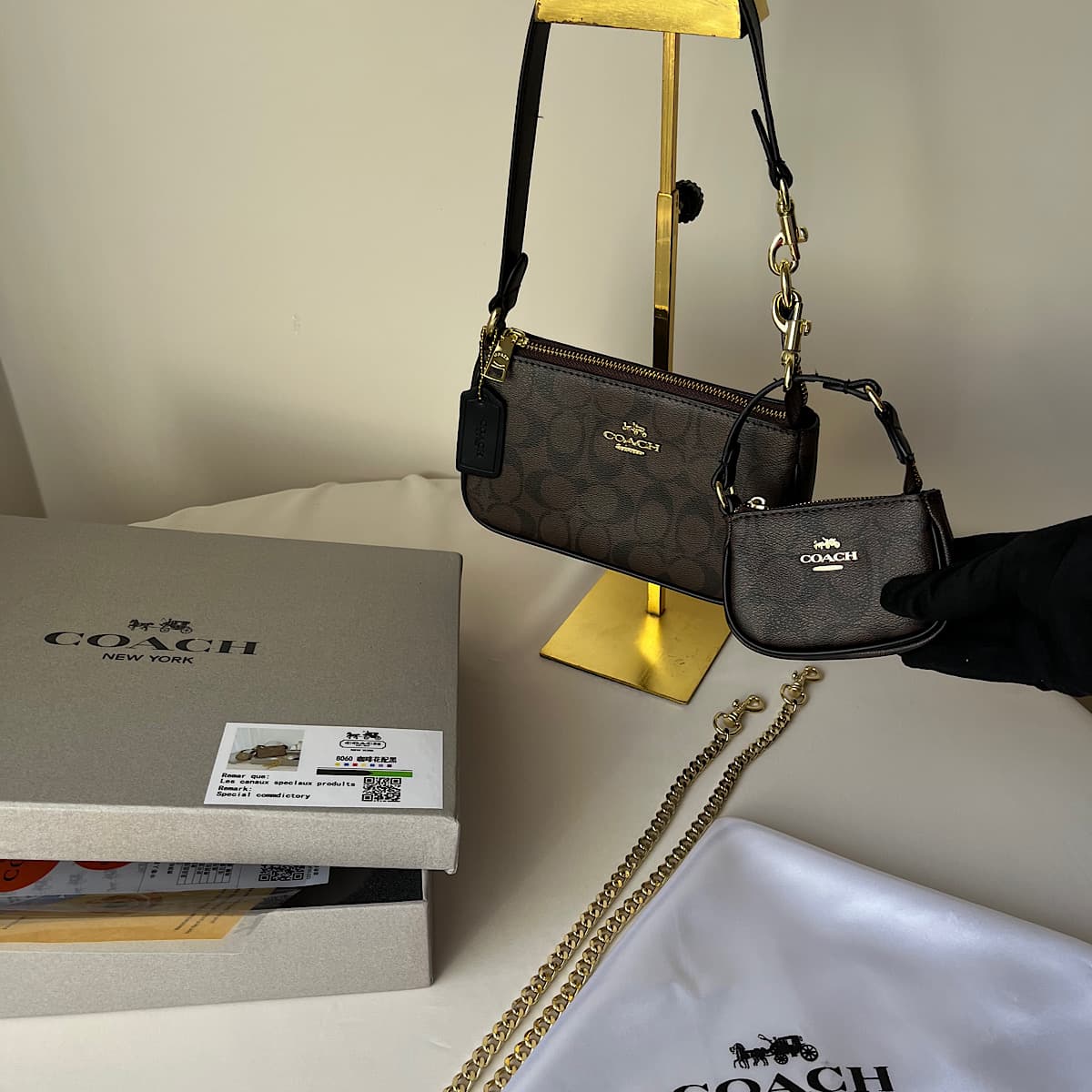 گیفت ست کیف کوچ (coach teri bag) — تصویر ۳