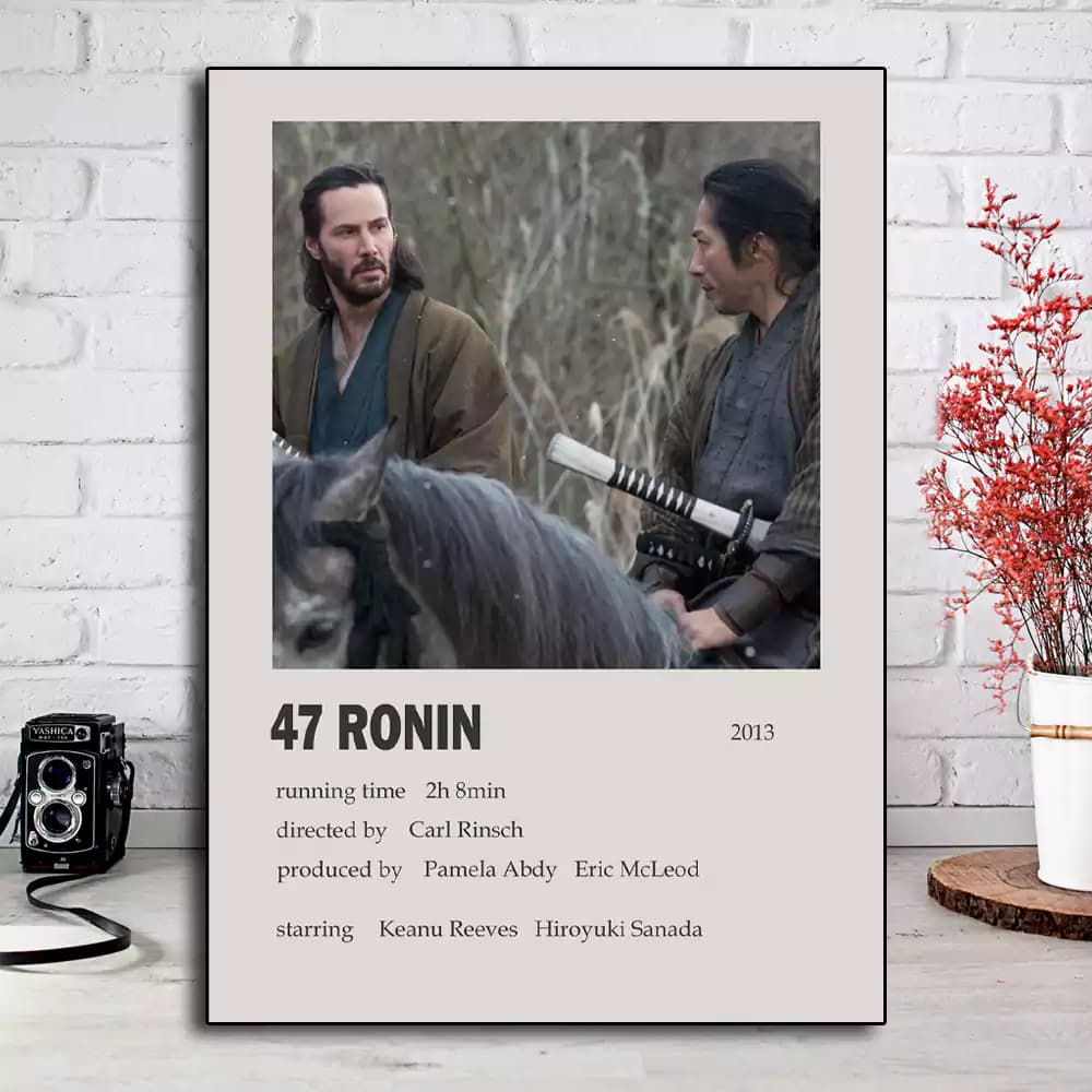 تابلو مینیمال فیلم 47Ronin 2013