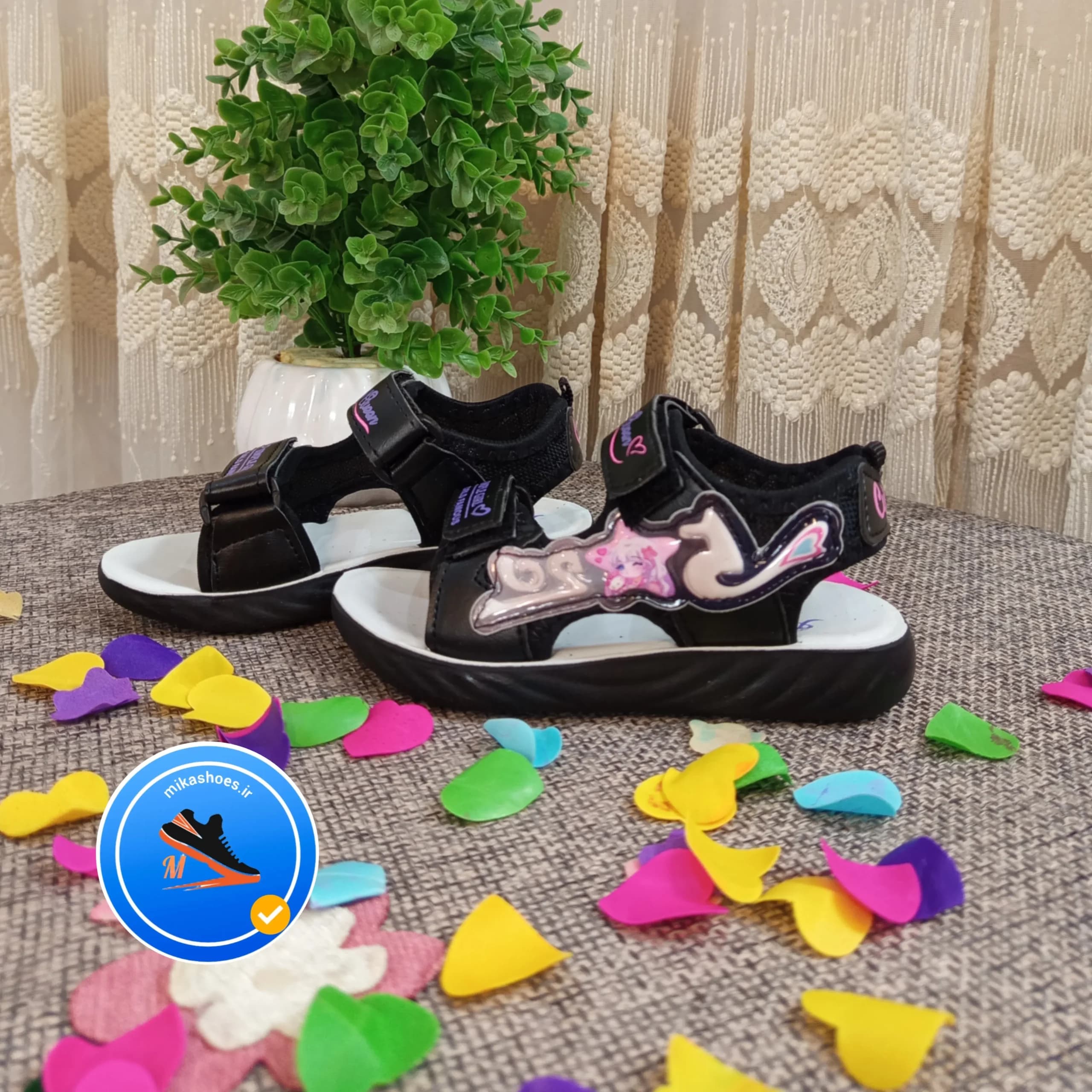 صندل بچه گانه دخترانه سایز 26 الی 30 -کفش میکاشویز-mikashoes