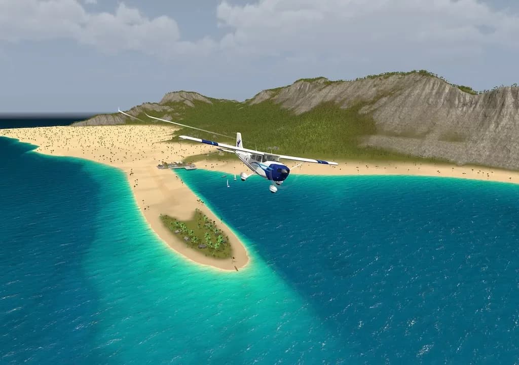 بازی Coastline Flight Simulator برای PS5 — تصویر ۵