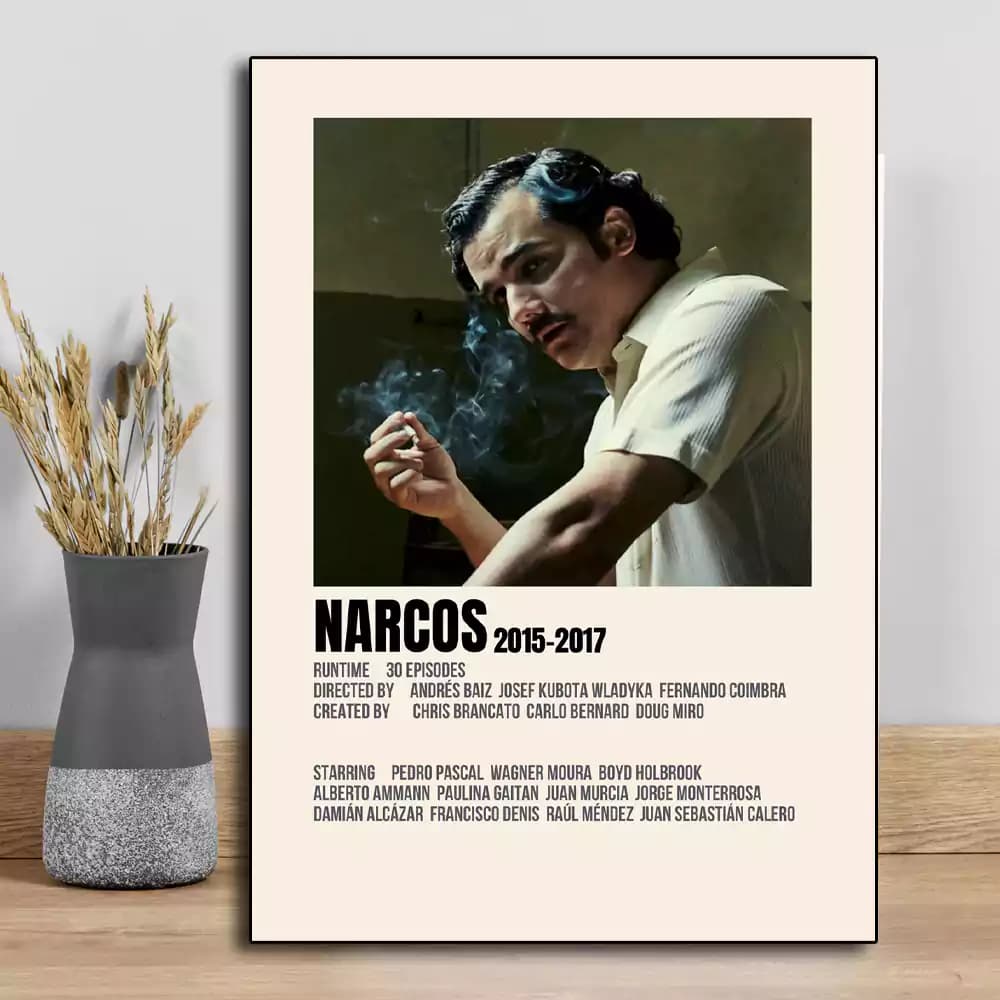 تابلو مینیمال سریال Narcos