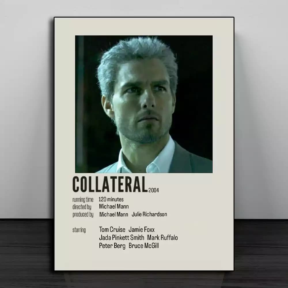 تابلو مینیمال فیلم Collateral 2004