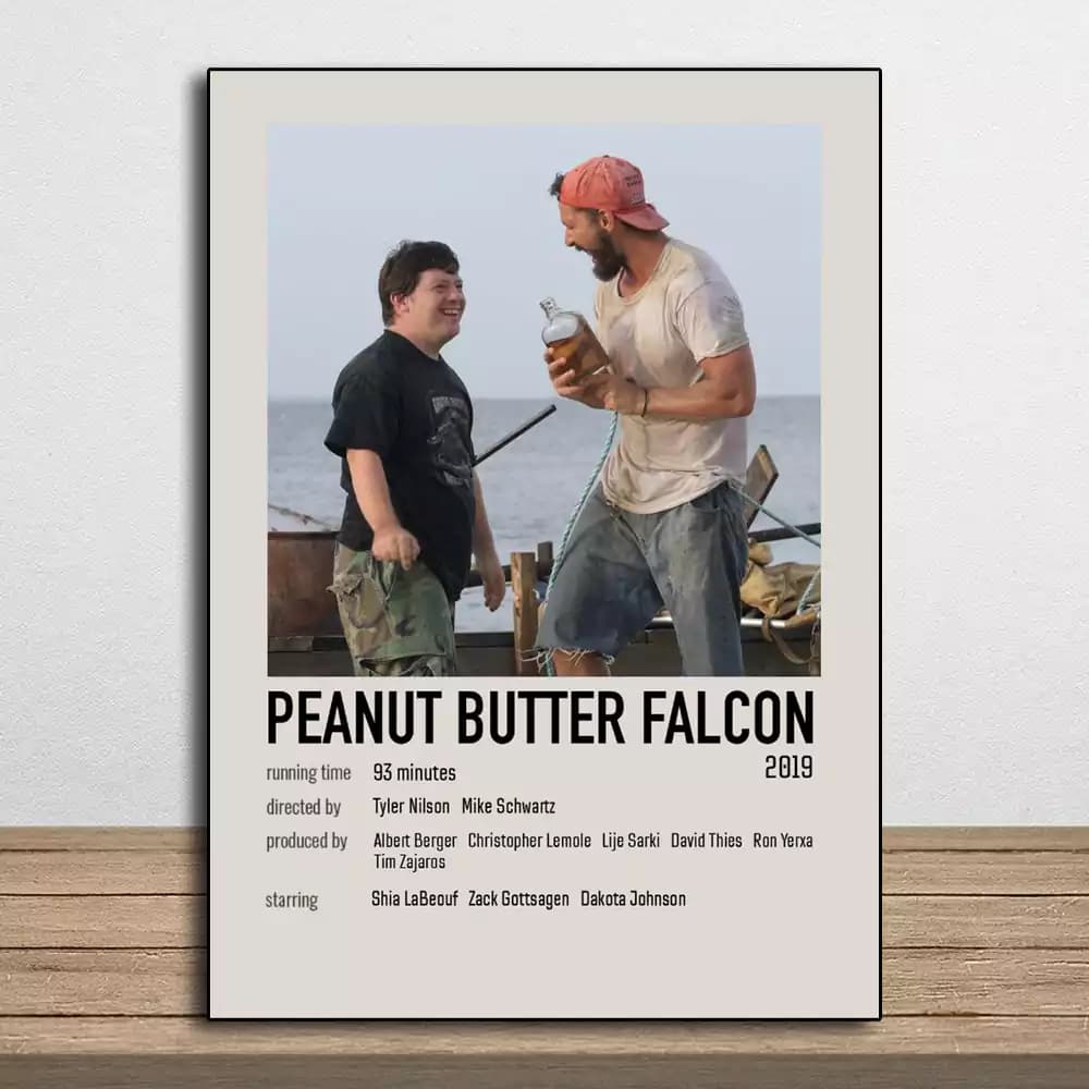 تابلو مینیمال فیلم The Peanut Butter Falcon 2019
