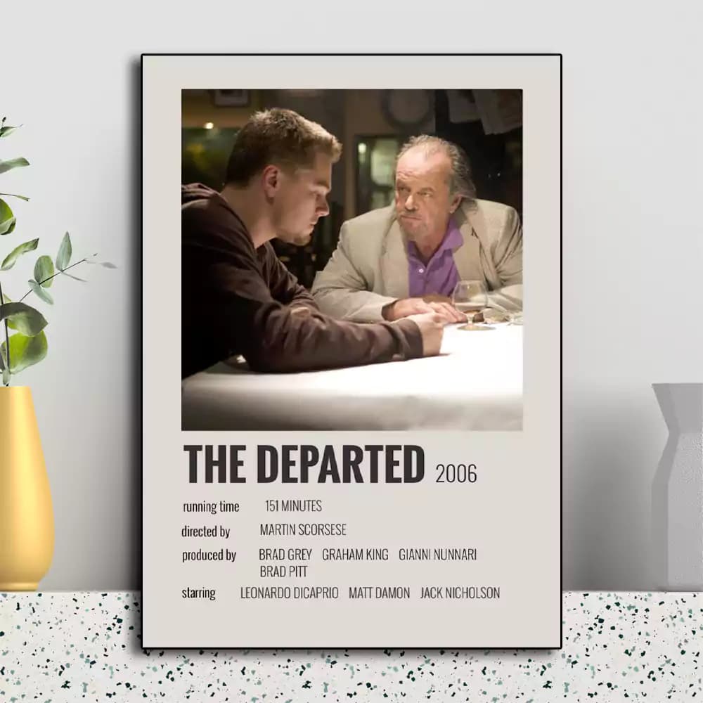 تابلو مینیمال فیلم The Departed 2006