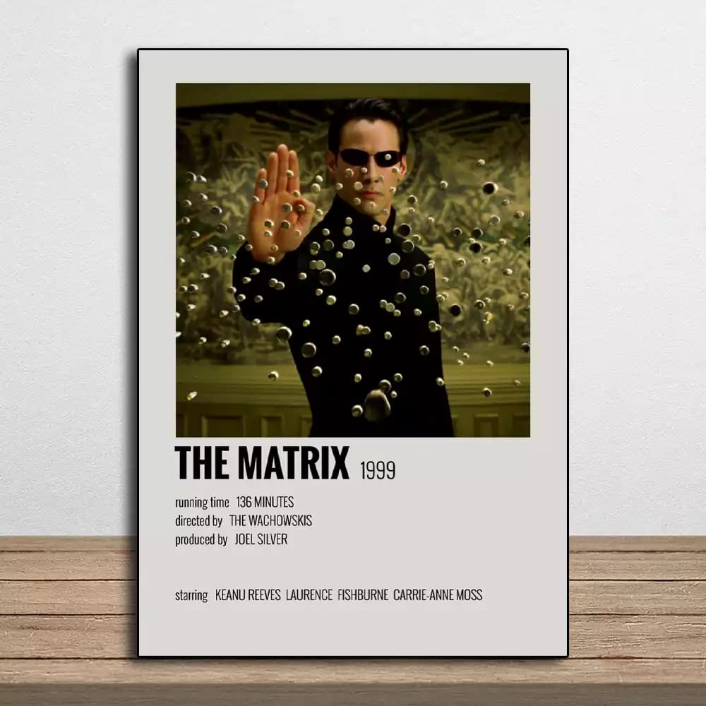 تابلو مینیمال فیلم The Matrix 1999