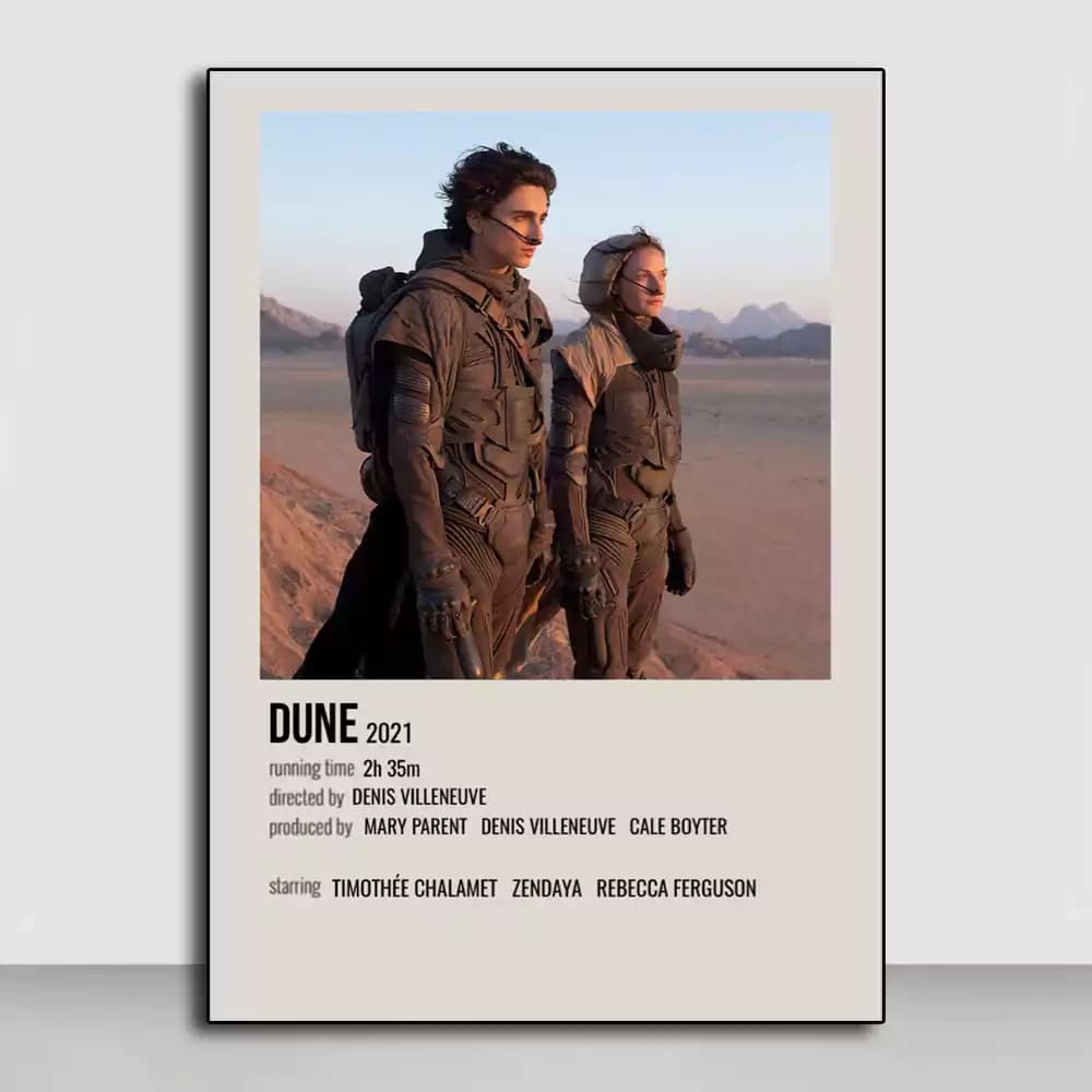 تابلو مینیمال فیلم Dune 2021