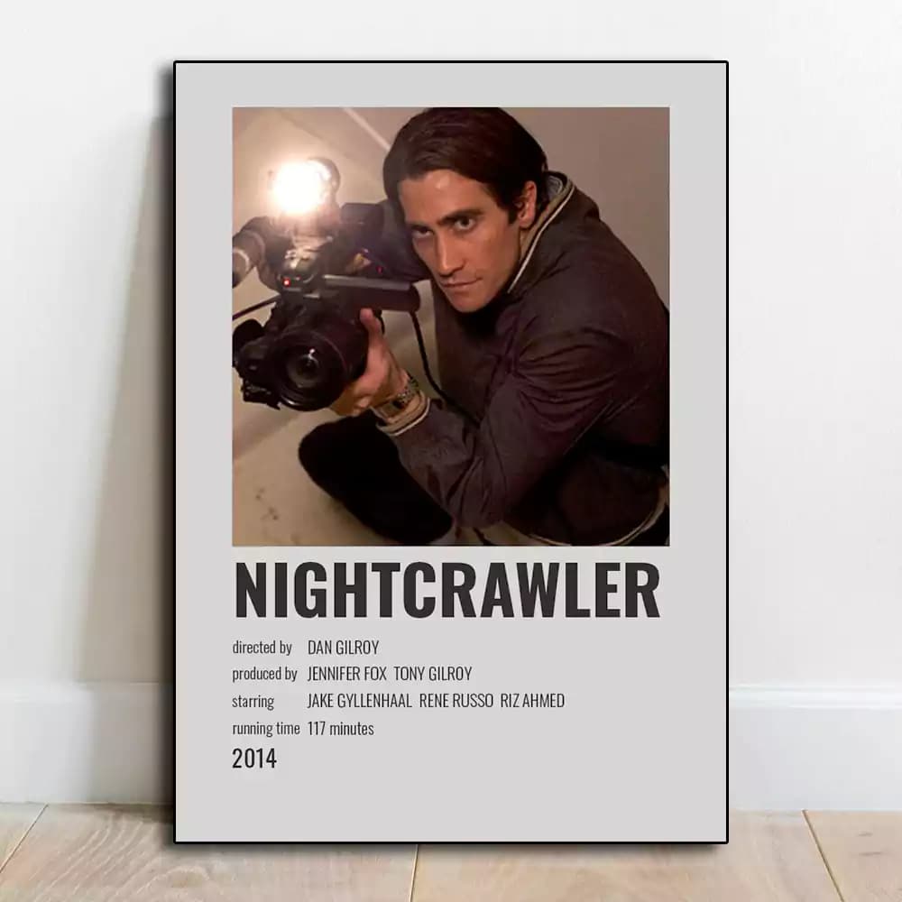 تابلو مینیمال فیلم Nightcrawler 2014