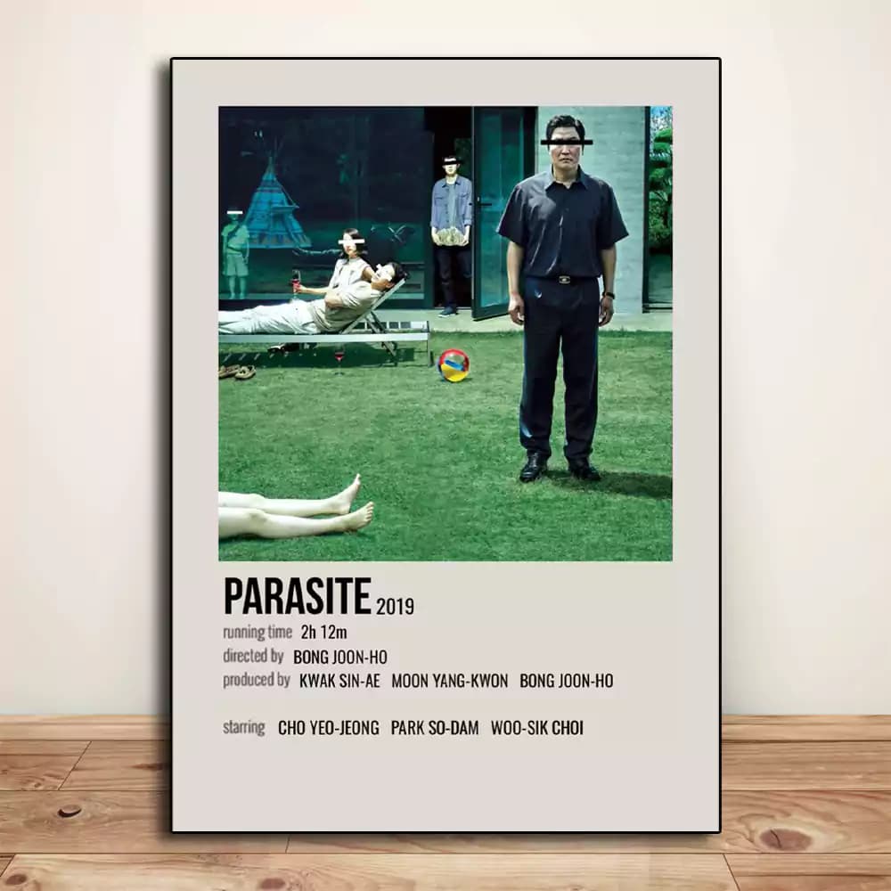 تابلو مینیمال فیلم Parasite 2019