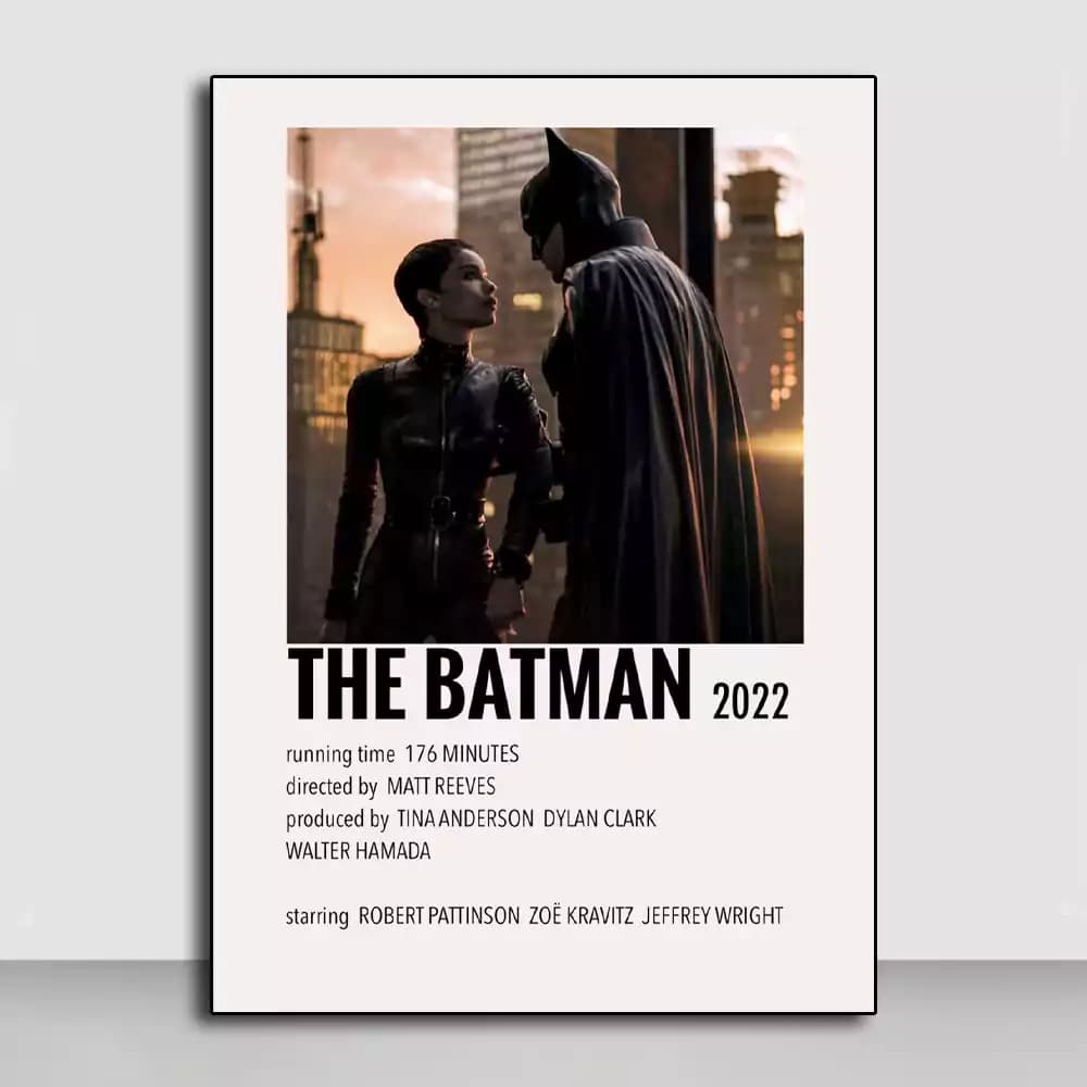 تابلو مینیمال فیلم The Batman 2022