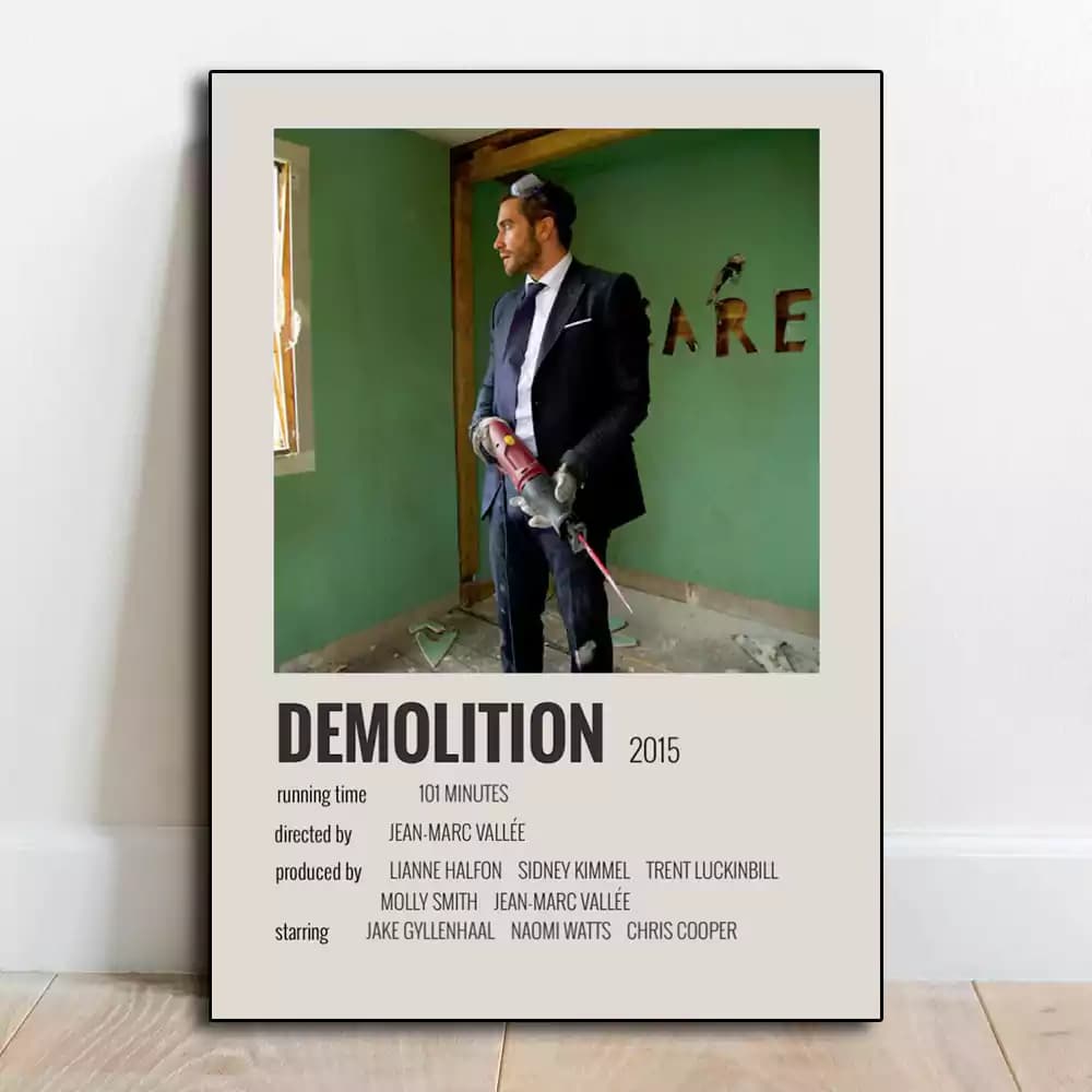 تابلو مینیمال فیلم Demolition 2015