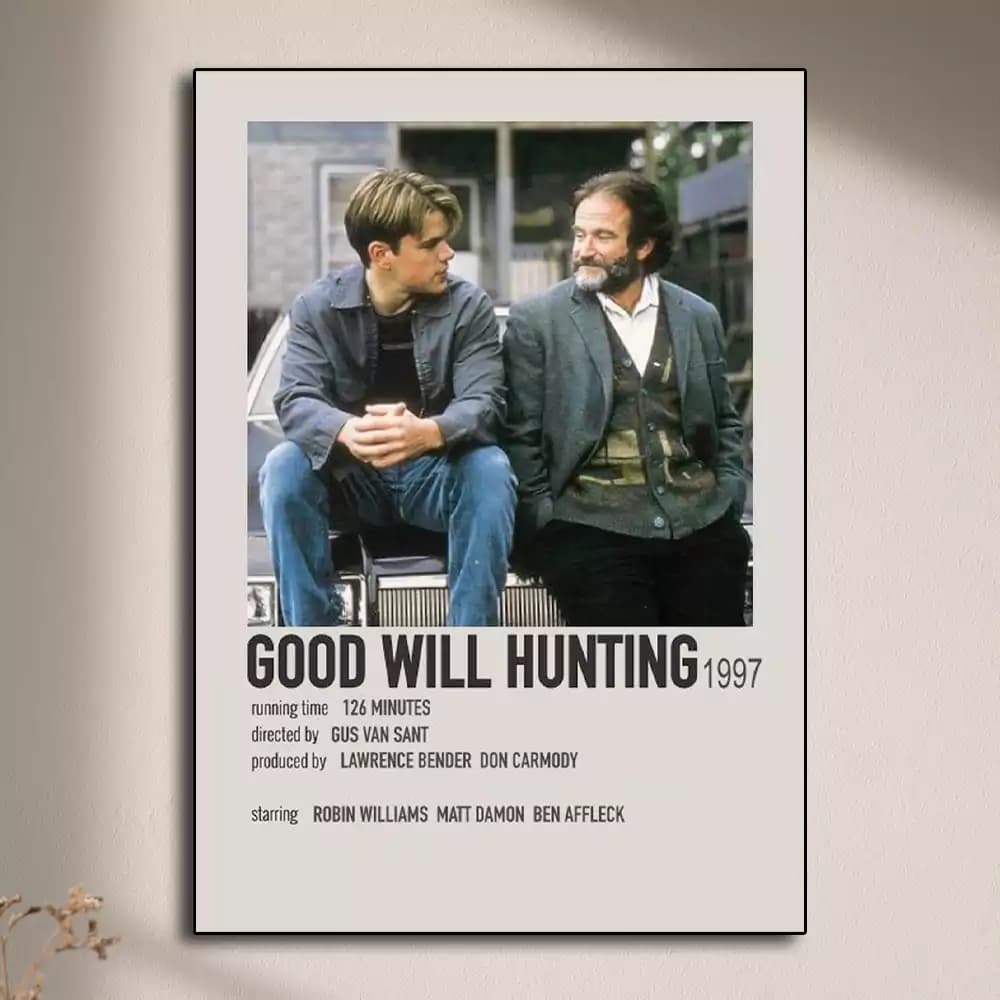 تابلو مینیمال فیلم Good Will Hunting 1997