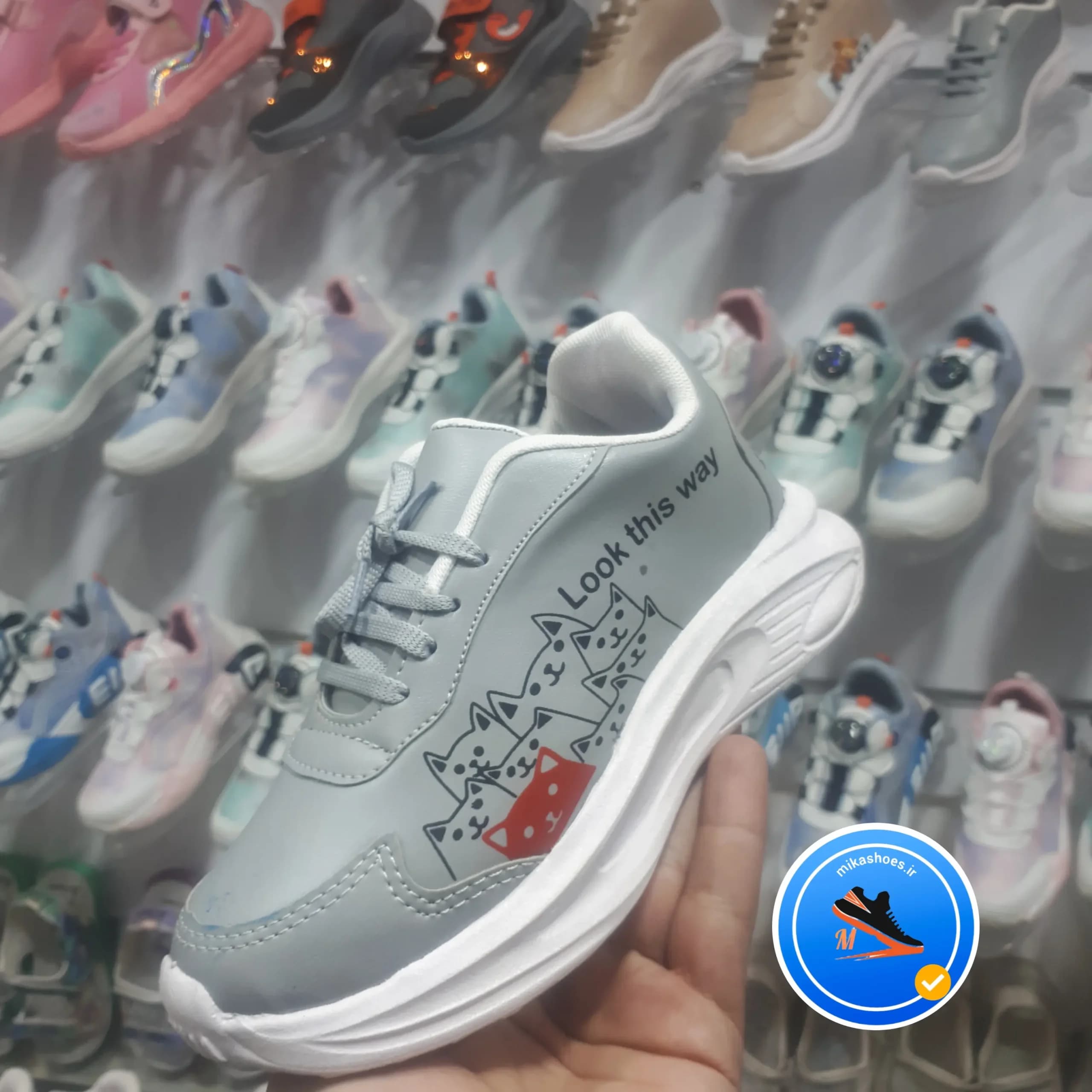 کفش بچه گانه کتی-کفش بچه گانه پسرانه ودخترانه-کفش میکاشویز-mikashoes