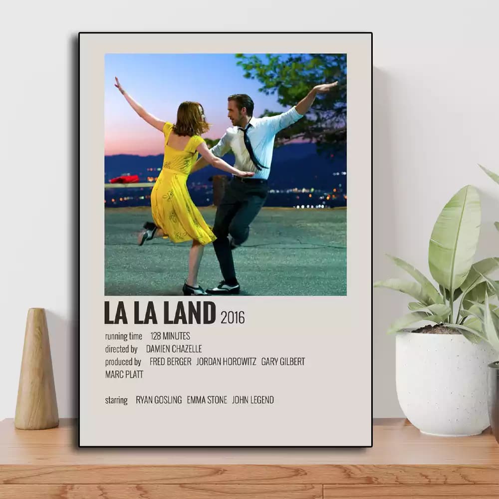 تابلو مینیمال فیلم La La Land 2016