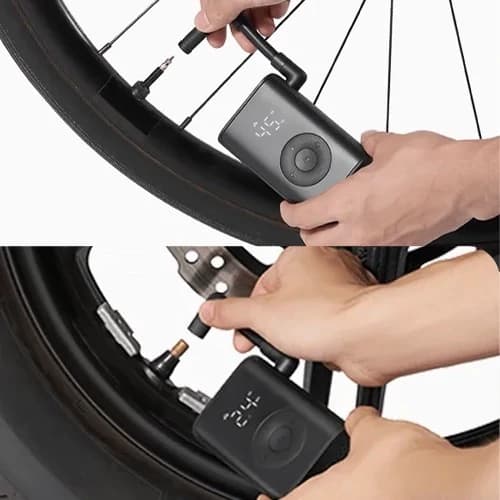پمپ باد قابل حمل شارژی شیائومی میجیا مدل Mijia Compact Portable Air Compressor MJBXCQBQW (ارسال رایگان) — تصویر ۵